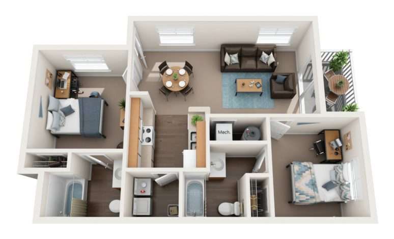 2 Bedroom Apartments In Charlotte, NC