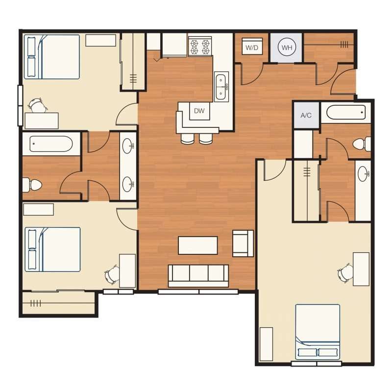 3 Bedroom Apartments For Rent Bloomington, IN